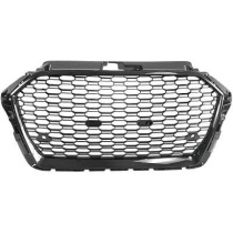 AUDI A3 8V 16-20 Honeycomb Blanksvart Sportgrill RS-Look (med PDC) DIEDERICHS